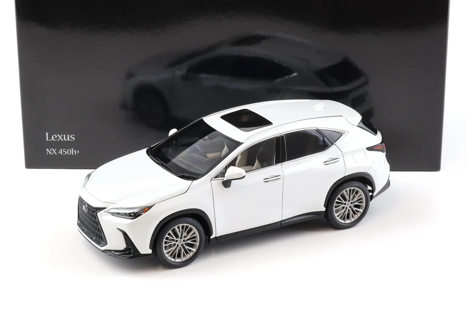 1:18 Kyosho Lexus NX 450h + Tous-Terrains 2022 Sinic Quartz Blanc Diecast / Full - Photo 2/4
