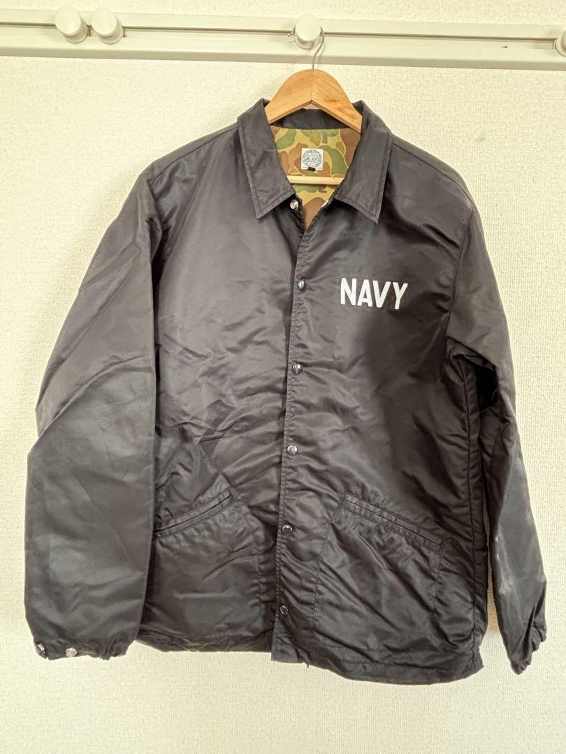 JELADO NAVY Logo Coach Jacket size XL | eBay JELADO NAVY Logo Coach Jacket size XL | eBay