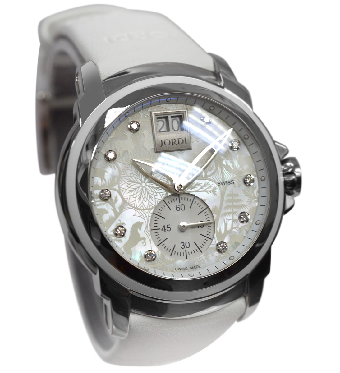 Michel Jordi Icon Snow White 4011400203 Diamonds MOP Ladies Quartz