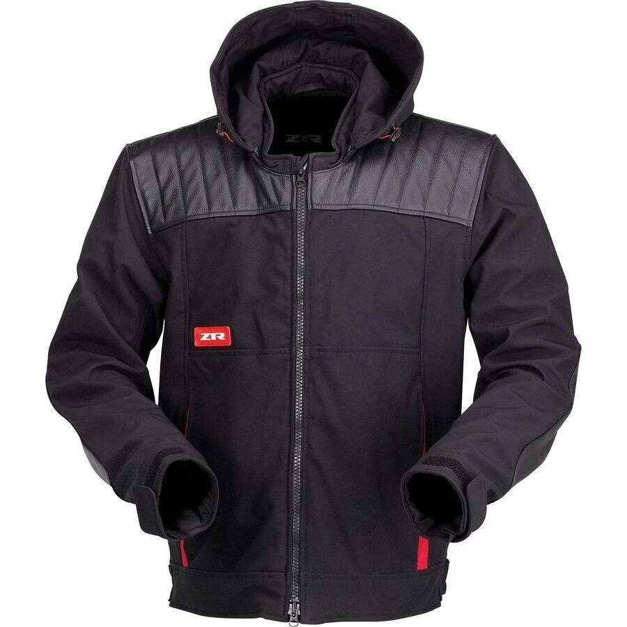 Motorcycle jacket top with concealed carry