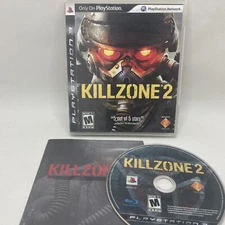 PS3 Killzone 2 Adult Owned Complete w/ Manual Sony Playstation 3