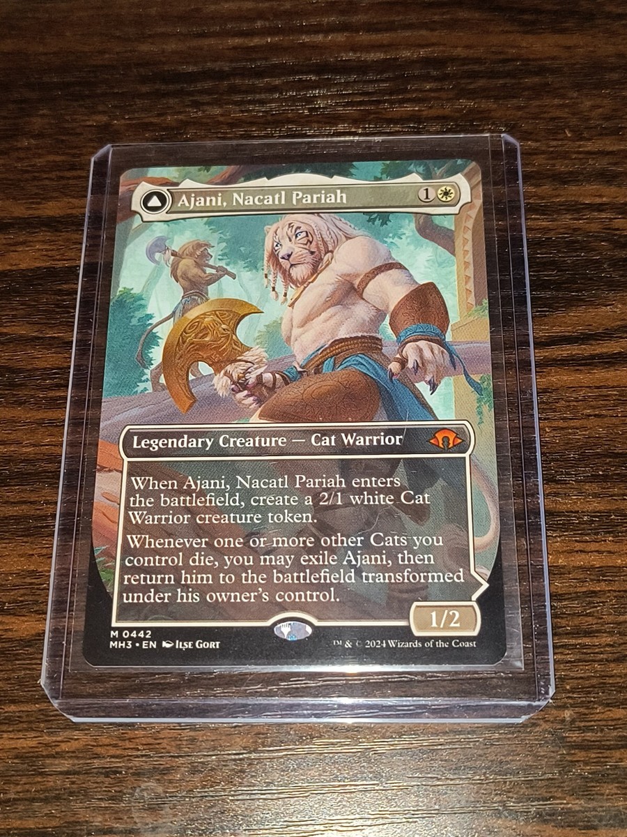 MTG Ajani, Nacatl Pariah ボーダーレス Ajani, Nacatl Pariah Borderless Non Foil MH3 - NM | eBay
