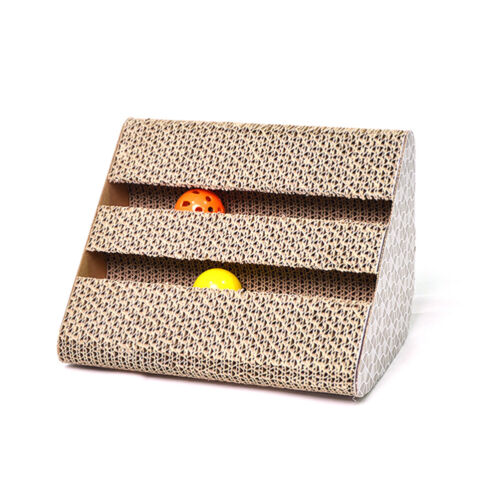 Scratching Board for Cats Scratcher Corrugated Paper - 第 1/3 張圖片