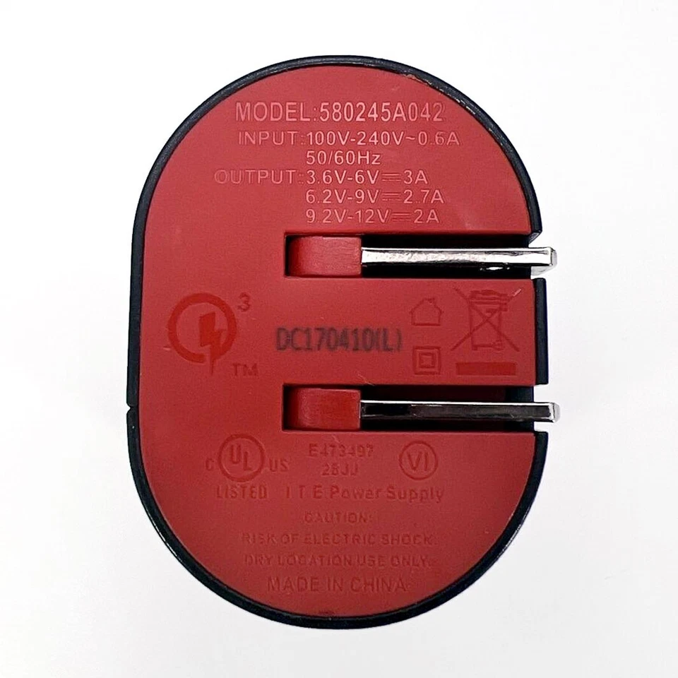 Оригинальный Verizon 24 Вт USB быстрый настенное зарядное устройство адаптер для iPhone Galaxy планшетов - Изображение 3 из 4