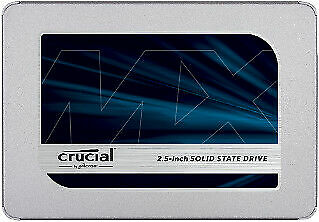 Crucial MX500 500 GB,Internal,2.5 inch (CT500MX500SSD1) Solid State Drive - Picture 1 of 1