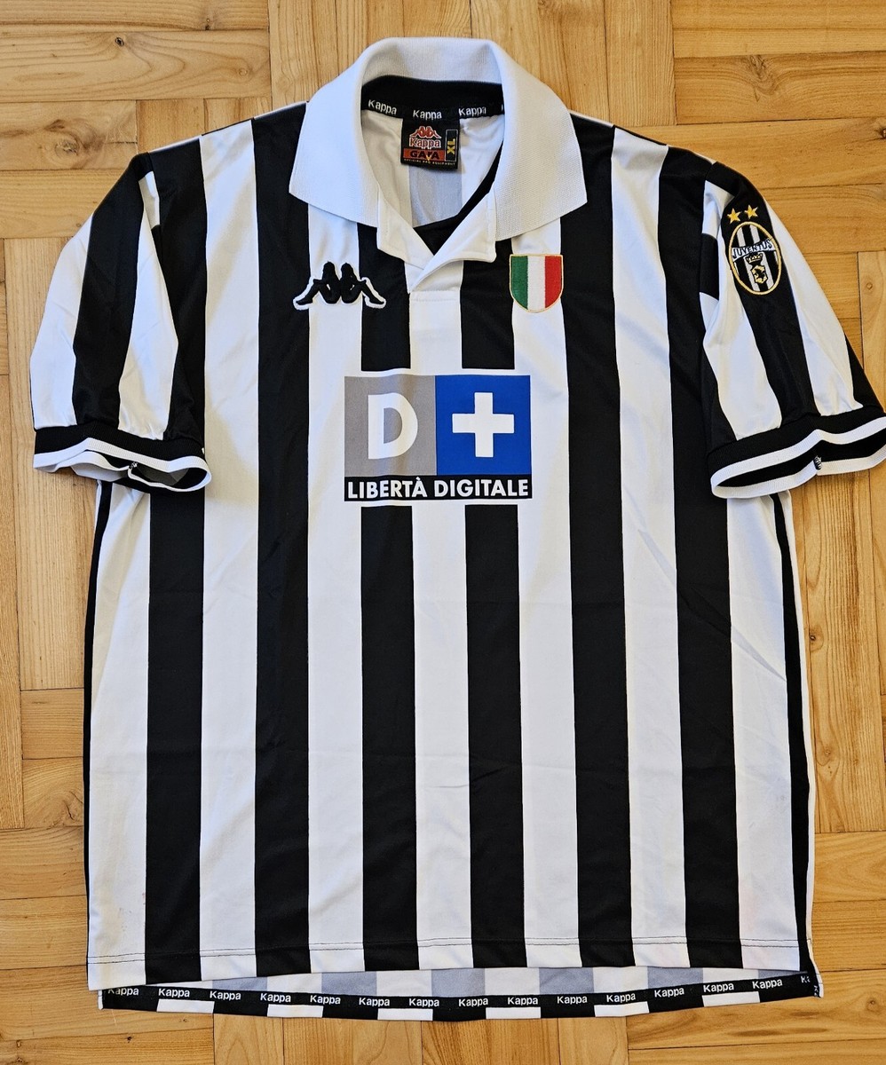 Juventus Jersey Shirt Maglia preparata 98/99 MATCH WORN ISSUE Del
