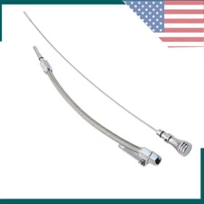 Flexible Stainless Steel Oil Dipstick For LS LSX LS1 LS2 LS6 4.8L 5.7L 6.0L 6.2L