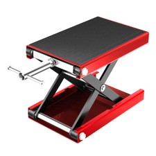 Image of Motorcycle Scissor Jack Lift 1100 lbs Wide Deck Hoist Stand for ATVs Bike