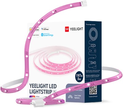 YEELIGHT Smart Led Strip Lights,6.5 FT WiFi Light Strips with Colorful 