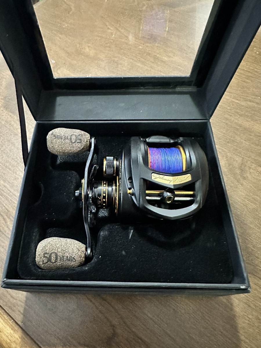 ベース　ファントム　マツモク製　swingingbass 売ります。 Johnny Morris Signature Series 50th Anniversary Baitcasting Reel