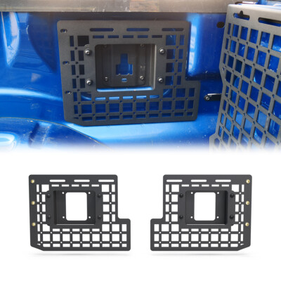 For 2015-2024 2025 Ford F150 Steel Side Bed Molle Panel Rack Front Trunk Carrier
