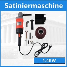 1.4KW Satiniermaschine Schleifmaschine Bürstenschleifer Polieren Walzenschleif