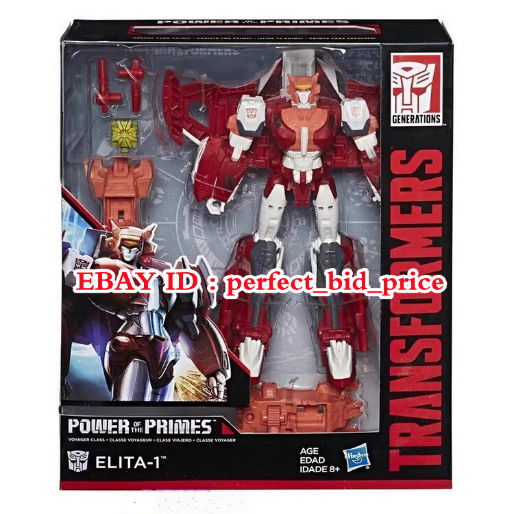 Nuevo Transformers Elita-1 Autobot Power of the Primes Hasbro Figura de Acción Juguete 6"