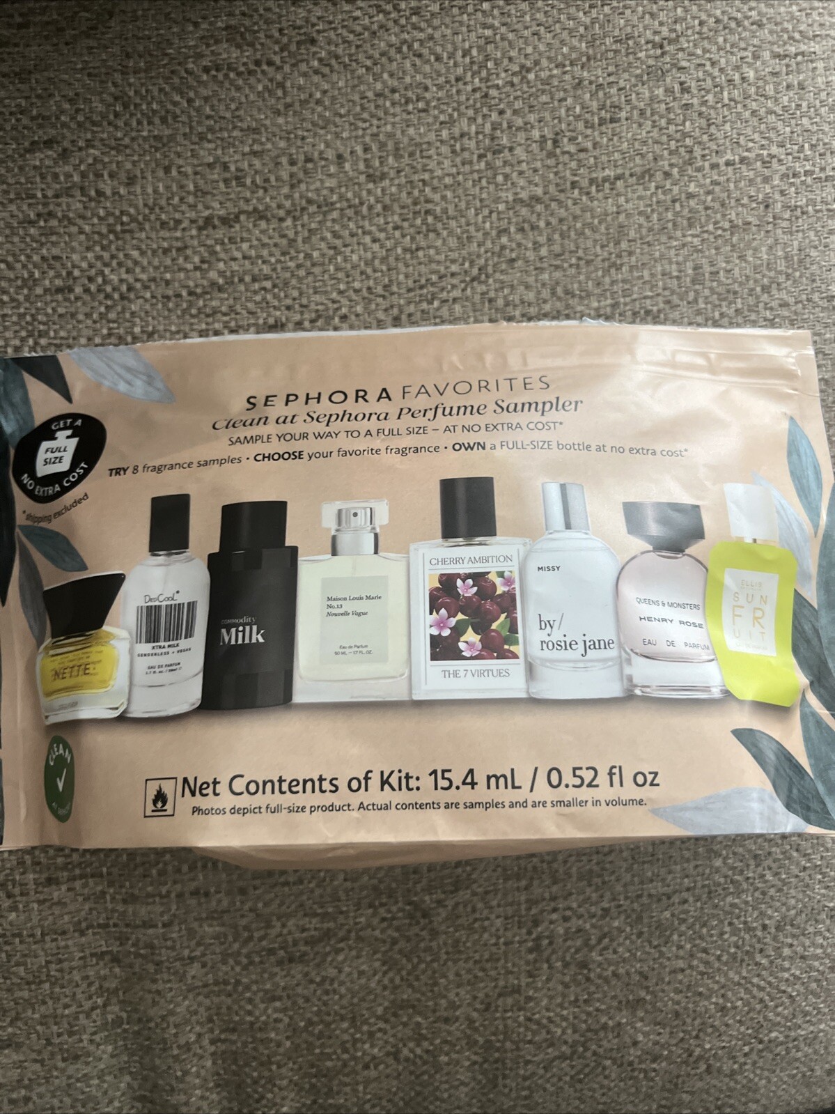 Parfum Clean Fragrance Sampler Sephora Favorites Perfume Clean