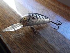 Older Rebel Humpy,One Knocker,Classic Stump Knocker,Silver Black Squiggles