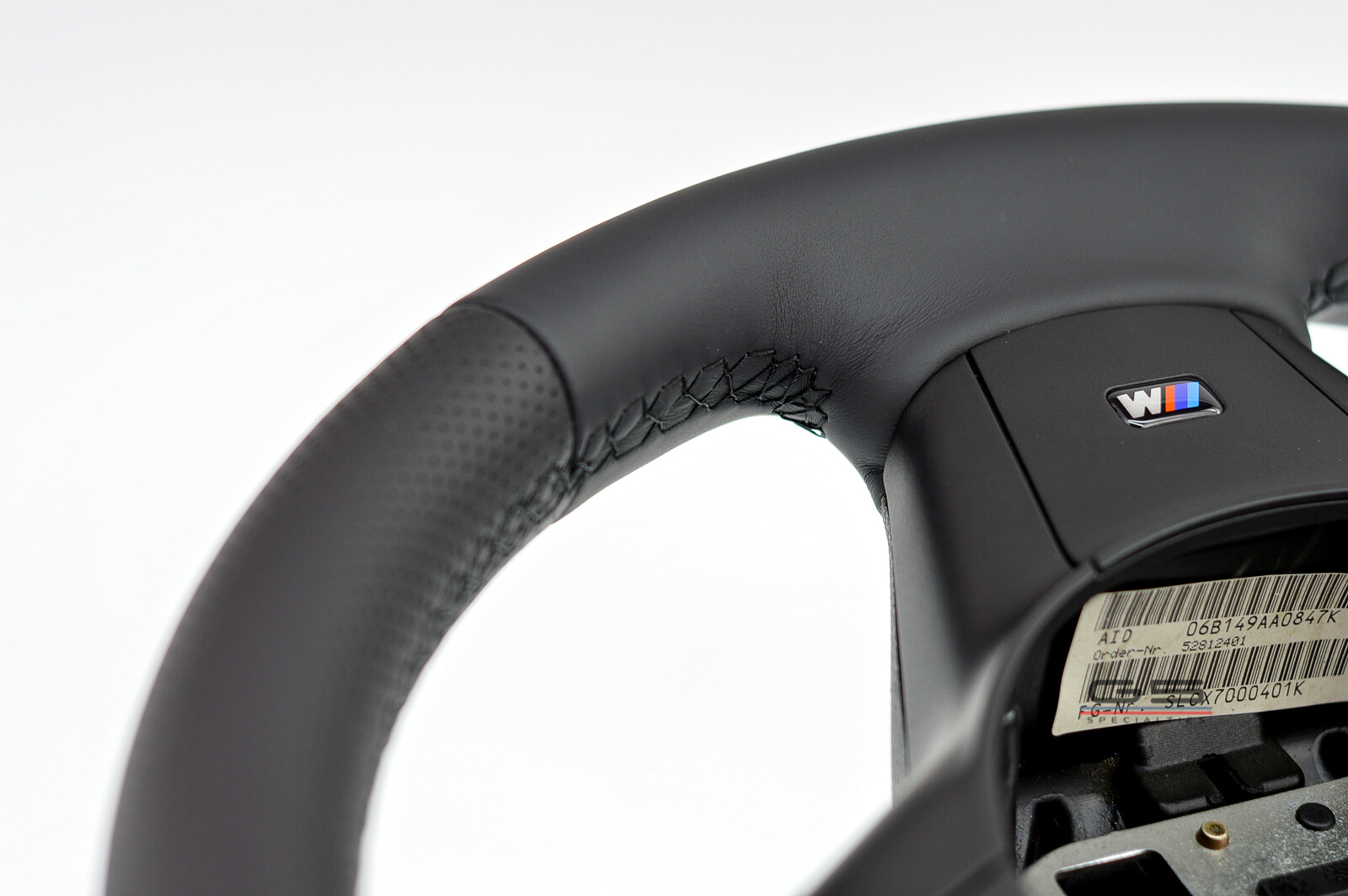 Steering Wheel BMW M6 E63 M5 E61 E63 E64 M5 BLACK 32342283939 