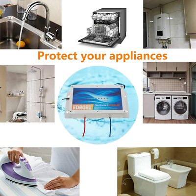 Electronic Water Descaler System Alternative Salt Free Water Softener