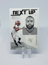 2020 Panini Playbook Football Next Up Ke'Shawn Vaughn RC #NU-36 Buccaneers