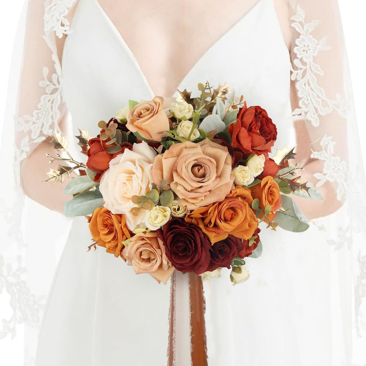 open lace back dress Amazon.com: Ling's moment Burgundy Artificial Wedding Flower Bouquets for  Bridesmaids Navy Blue Floral Bouquet Bridesmaids Bouquets with Ribbon  Ceremony Anniversary,7-inch Diameter : Home & Kitchen