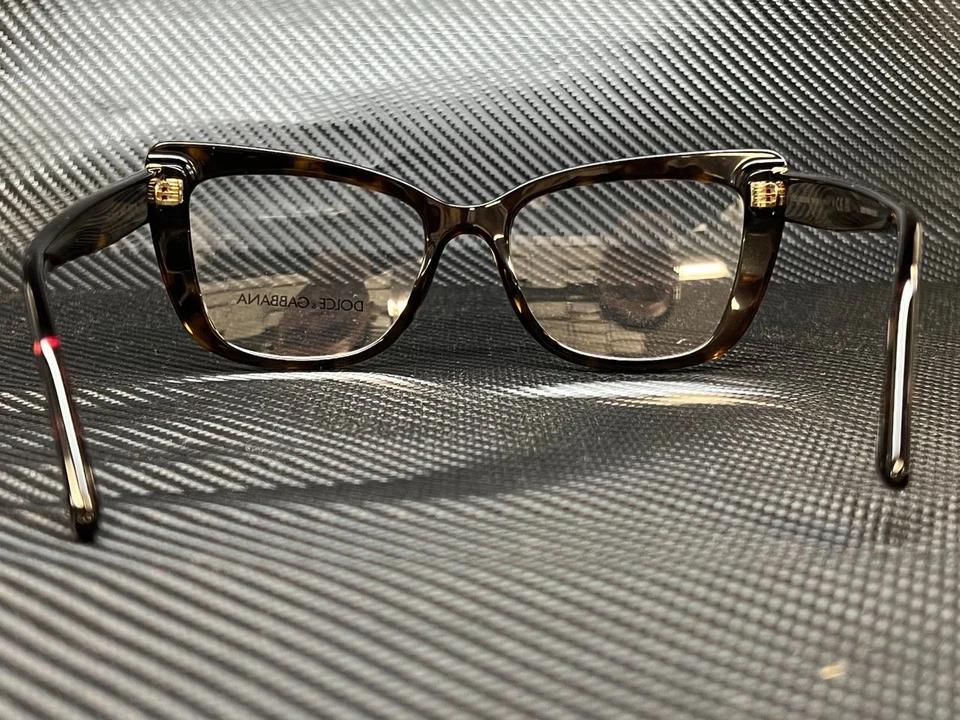 Gafas para mujer Dolce & Gabbana DG3308 502 Havana ojo de gato 53 mm Foto 4 de 4