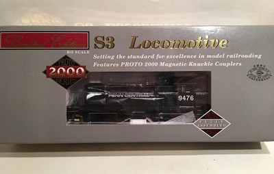HO Proto 2000 Penn Central Alco S3 Switcher Diesel Locomotive PC #9476