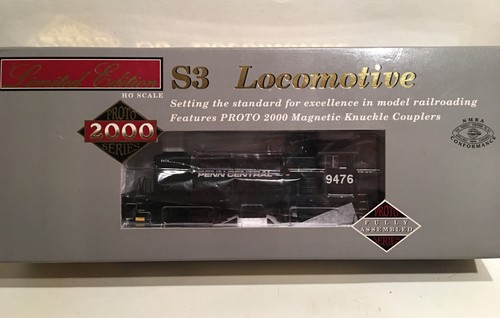 HO Proto 2000 Penn Central Alco S3 Switcher Diesellok PC #9476 | Zustand: Used