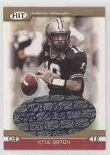 2005 SAGE Hit Auto Gold /250 Kyle Orton #A36 Rookie Auto RC 5f2