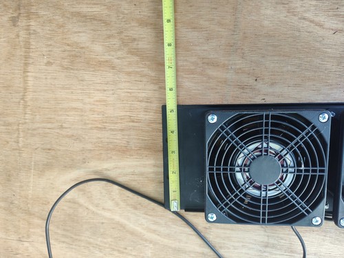 GRIFFIN Rackmount Cooling Fan | 3U Ultra-Quiet Triple Exhaust  IT Studio Gear - Picture 6 of 6