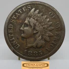 1885 Indian Head One Cent, Partial Liberty - #C61786NQ