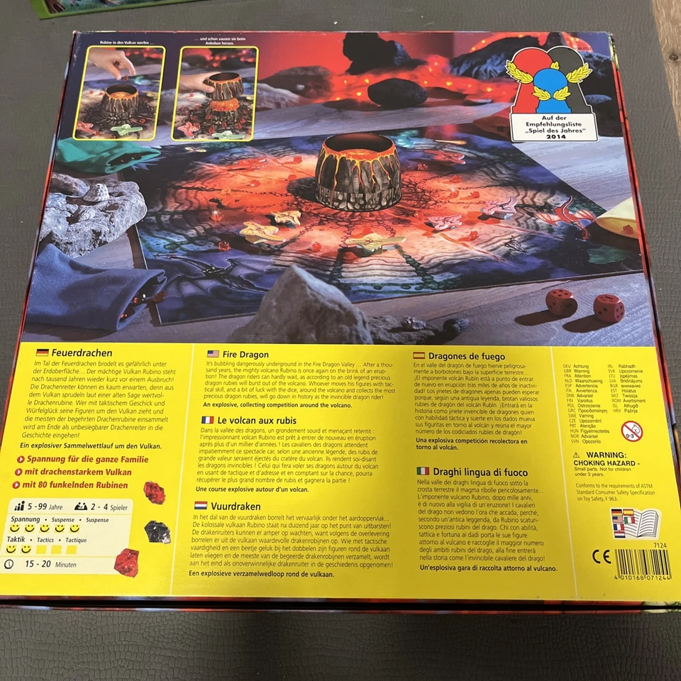 HABA Feuer Drachen Brettspiel Vollständig 7124 Neuwertig Top Zustand - Bild 3 von 3