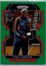 2022 Panini Tina Charles  Green Velocity WNBA Card 