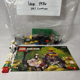 Lego Adventurers 5936 Spider&rsquo;s Secret - 100% Complete With Manual & Minifigs