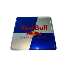 Red Bull Energy Drink 10x10” Promo Advertising Tin Metal Sign Mancave Bar Garage