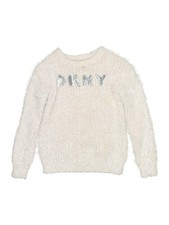 DKNY Girls Ivory Pullover Sweater 6X