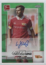 2020 Topps Chrome Bundesliga Green Refractor /99 Christopher Lenz Rookie Auto RC