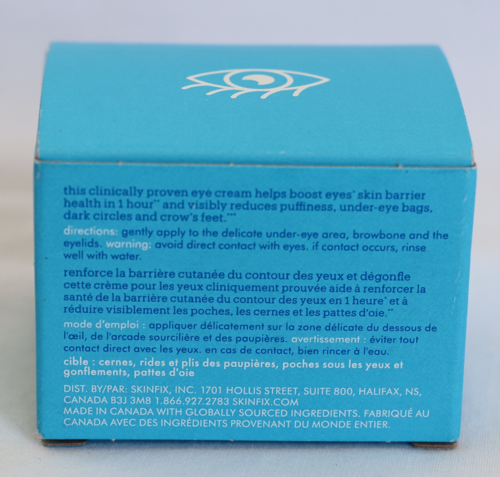 Skinfix Barrier+ Triple Lipid + Collagen Eye Treatment Cream 0.5 FL. OZ. NEW