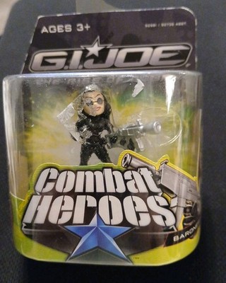 2008 G.I. Joe Combat Heroes BARONESS Sealed Rise of Cobra 