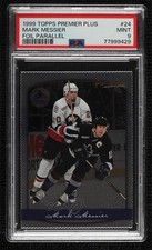 1999-00 Topps Premier Plus Foil /250 Mark Messier #24 PSA 9 MINT HOF n0c