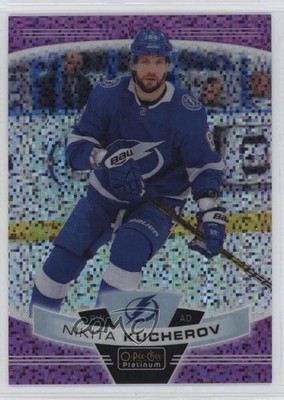 2019-20 O-Pee-Chee Platinum Violet Pixels 234/399 Nikita Kucherov #100 17ed