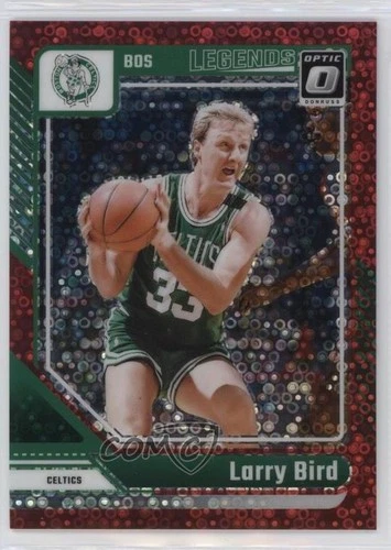 2024 Panini Donruss Optic Legends Fast Break Red Prizm 44/75 Larry Bird #243 HOF