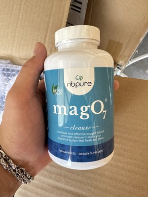NB Pure MagO7 Cleanse Supplement 180 Capsules NEW 11/2026
