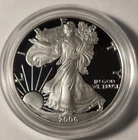 2006 Proof GEM Silver Eagle $1 Dollar 1oz Uncirculated .999 -MINT Capsule-NO BOX