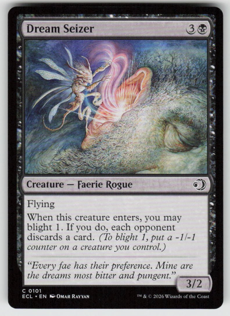 Dream Seizer Common Lorwyn Eclipsed 101 MTG Near Mint