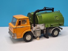 Dinky Toys Ford Johnson Road Sweeper, No 449, Die Cast, Orange, 1970's, Rare.