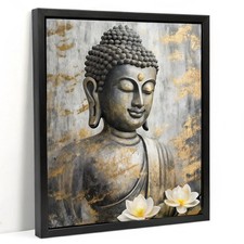 Buddha Lotus Wall Meditation Spirituality Poster 2 Art Print Decor Idea Gallery