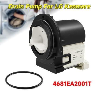 #ad 4681EA2001T Washer Water Drain Pump Motor Replacement for LG Kenmore Washers $19.45