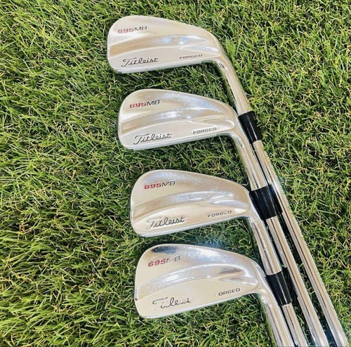 Titleist 695 MB Iron SET #3-pw 8pc Steel DG S200 Flex:S Stiff - Picture 4 of 9