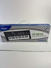 37 Key Portable Electronic Piano Keyboard Piano Mic Kids Music Educational Toy