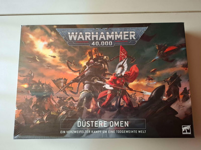 Warhammer 40k Eldritch Omens / Düstere Omen deutsch Aeldari Chaos Space Marines