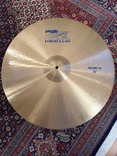 Paiste Formula 602 Blue Label Medium 22 Inch 22" Cymbal Percussion From Japan